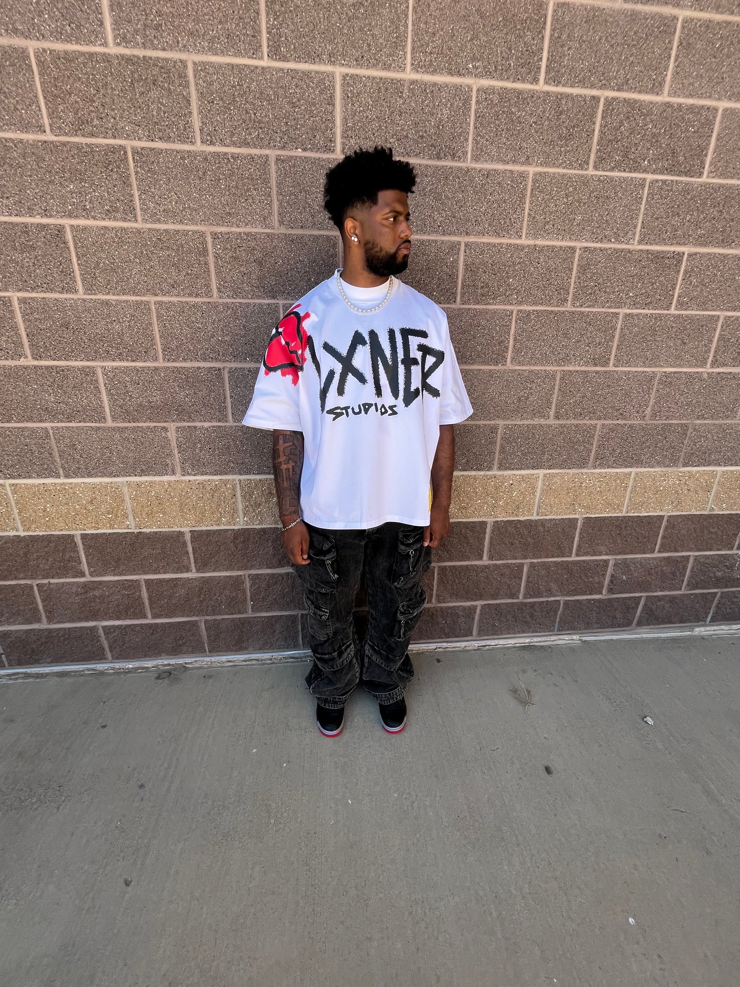 Oversize LXNER Cropped Tee