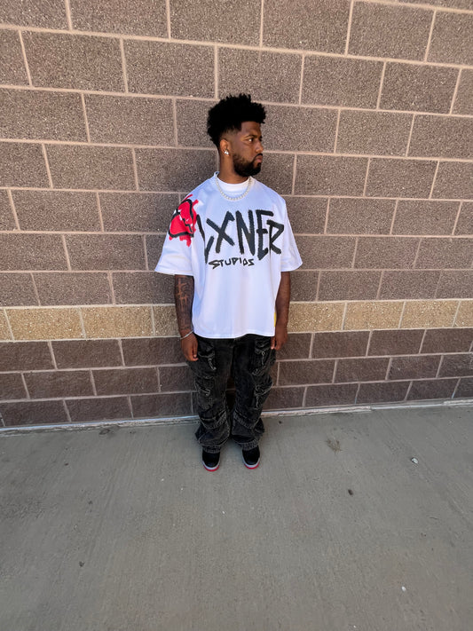 Oversize LXNER Cropped Tee
